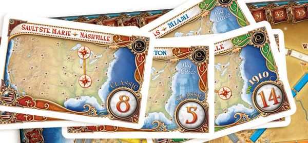 Билет на поезд настольная игра. Обзор.