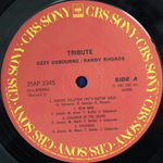 Ozzy Osbourne / Randy Rhoads Tribute (2LP)
