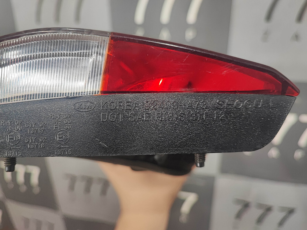 Фонарь задний левый Kia Cerato 3 (YD) 13-16 Б/У Оригинал 92403A7320