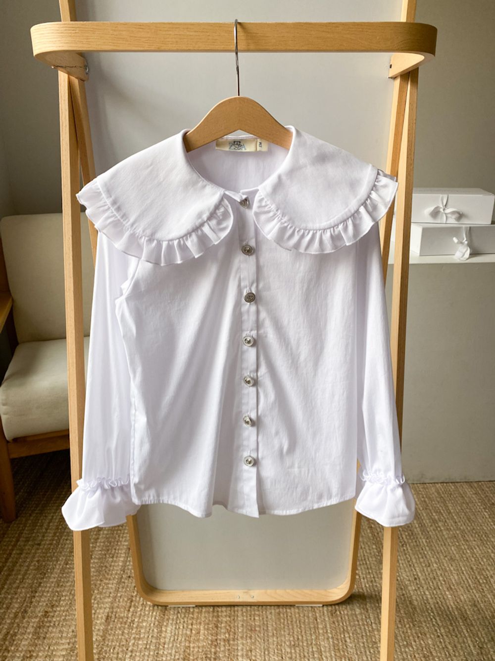 Новая хлопковая блузка Zanna&Anna, 134