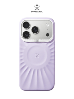 Чехол для iPhone 17 Pro корунд нежно-фиолетовый
