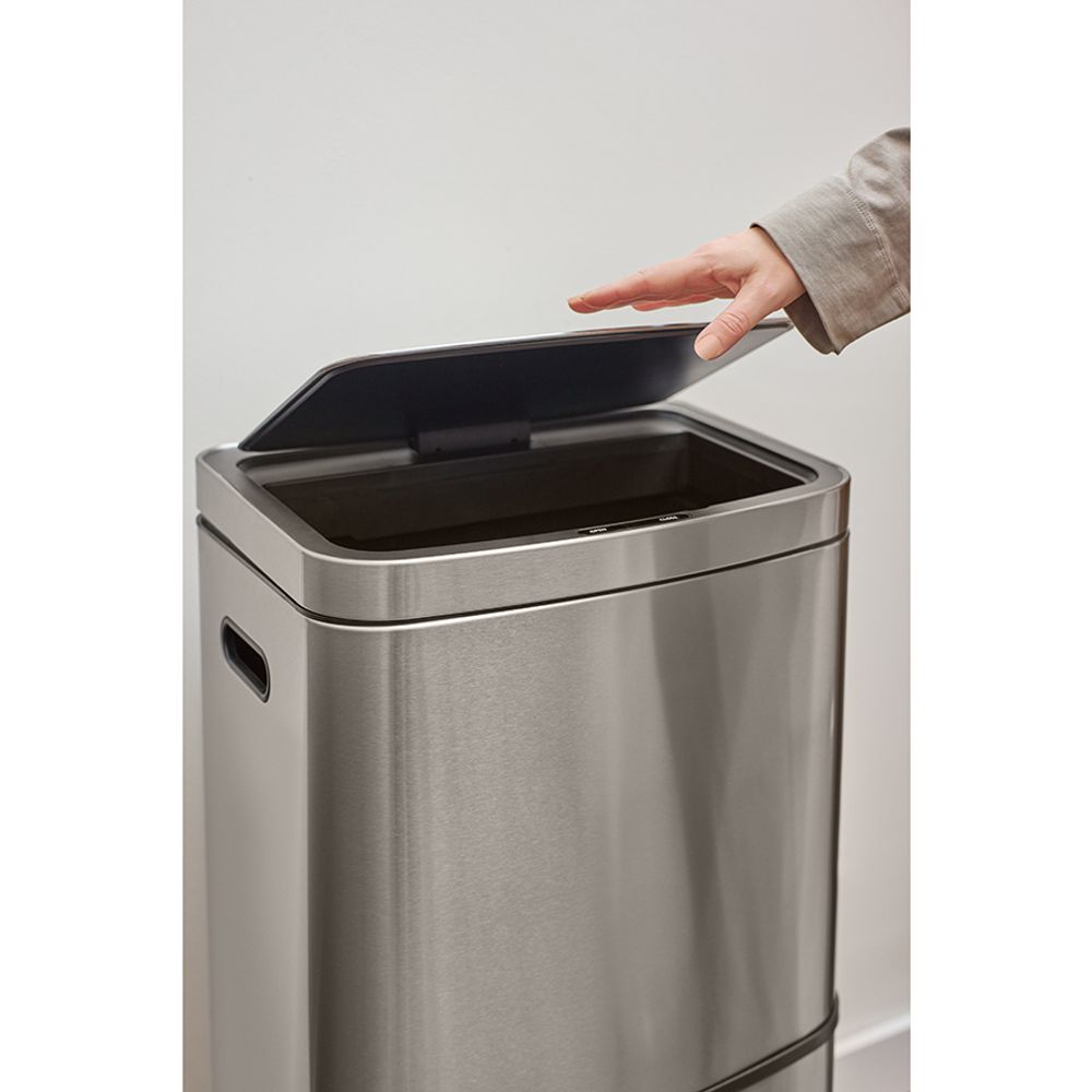 Контейнер мусорный с 2-мя отделениями Smart Bin, сенсорный, 60 л