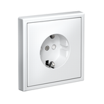 Розетка ArtGallery 16А с заземл. со шторками быстрозажим. клем. механизм бел. SE GAL000145S