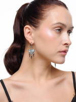 Серьги "Blue soul 4 Thorns" Silver