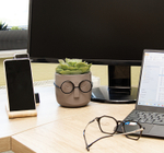 Кашпо СТИВ D115мм 0,65л с дренажной вставкой М3079