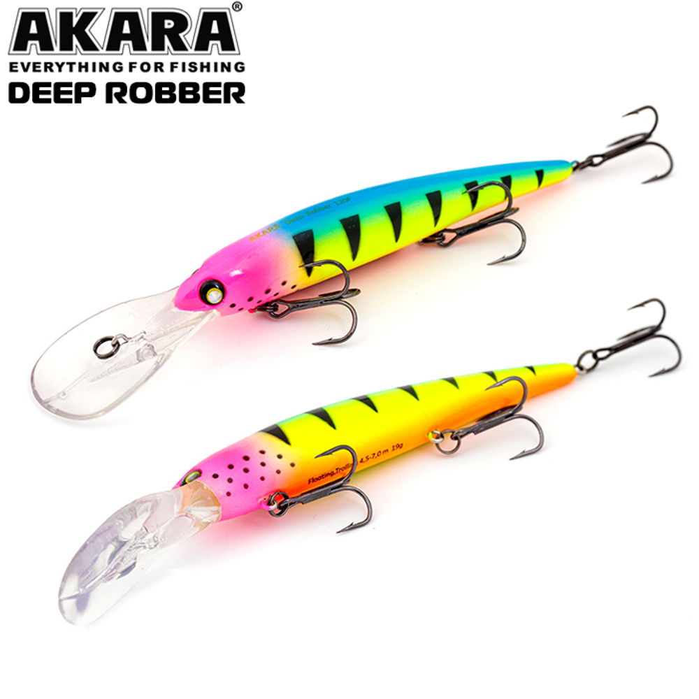Воблер Akara Deep Robber 120F 19 гр. (2/3 oz 4,7 in) A124