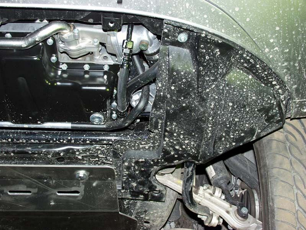 Защита картера Sheriff для Audi A6 Allroad I (C5) 2000-2006 арт.02.0667