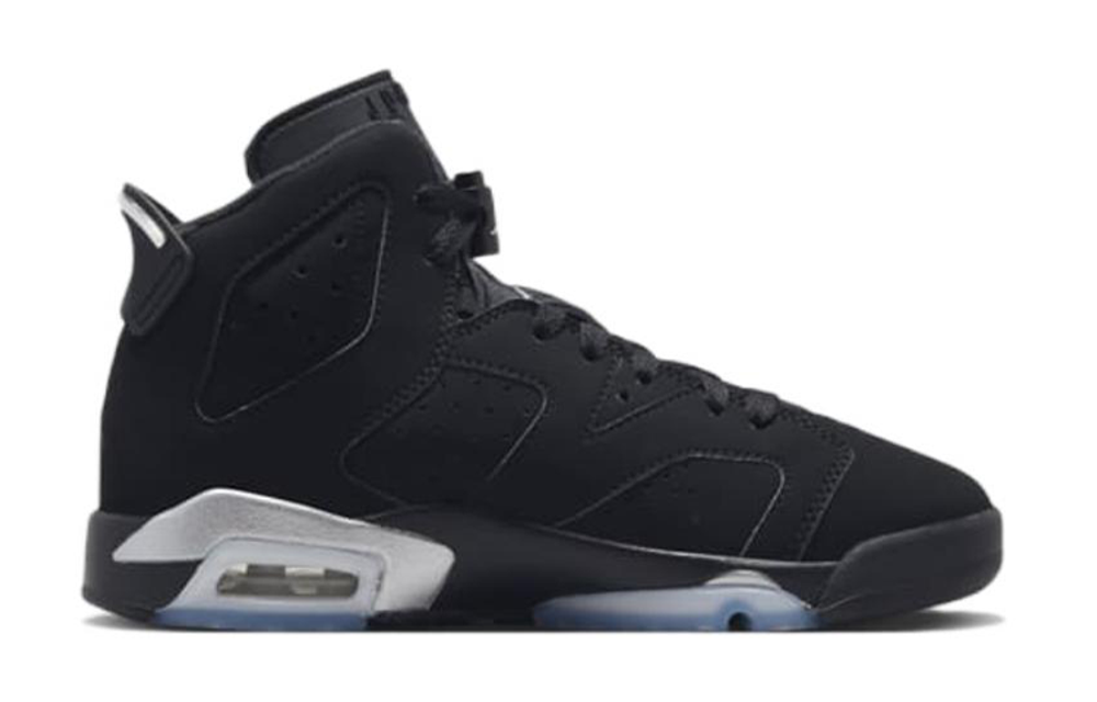 Кроссовки Jordan Air Jordan 6 Metallic Silver (Женская размерная сетка)