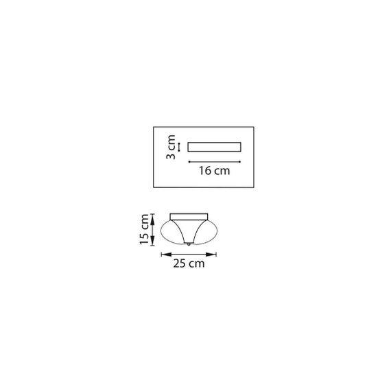 Светильник настенно- потолочный Palermo Lightstar 612017