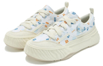 FILA Fosso MATISSE comfortable and versatile non-slip wear-resistant low-top canvas shoes women's white and blue