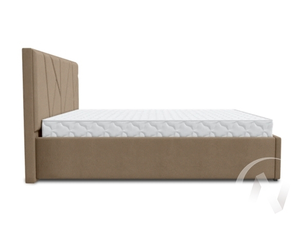 Кровать Рица 1 1;6 (Шторм 14; 1 категория) + Матрас Оптима Медиум АКЦИЯ!