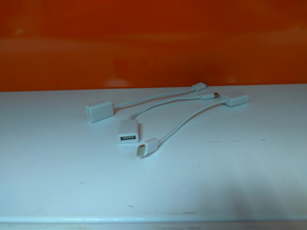 Переходник OTG KY105 (Type-C to USB) black