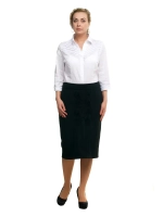 Юбка черная классическая