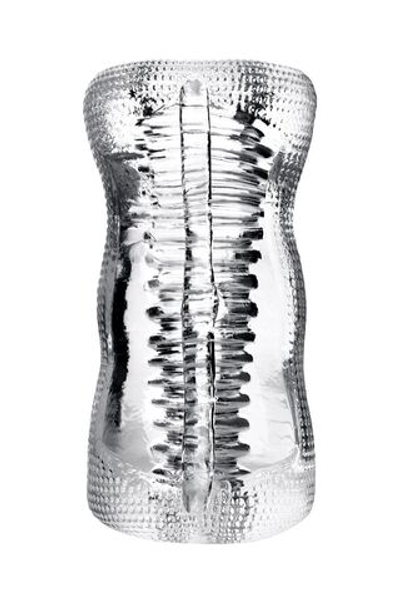 Прозрачный мастурбатор Lingam Asha (Цвет: прозрачный)