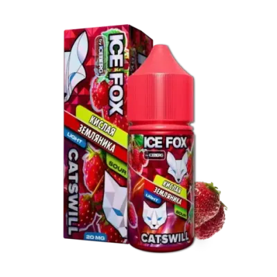 Жидкость ICE FOX & CATSWILL SOUR Salt 2% STRONG 30 ml