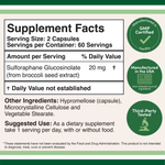 Double Wood Supplements - Sulforaphane - 120 x 10 mg capsules