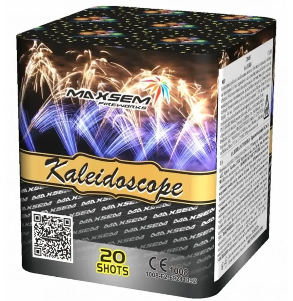 Батарея салютов Kaleidoskope (GP485) от Maxsem, 20 залпов, 20 мм