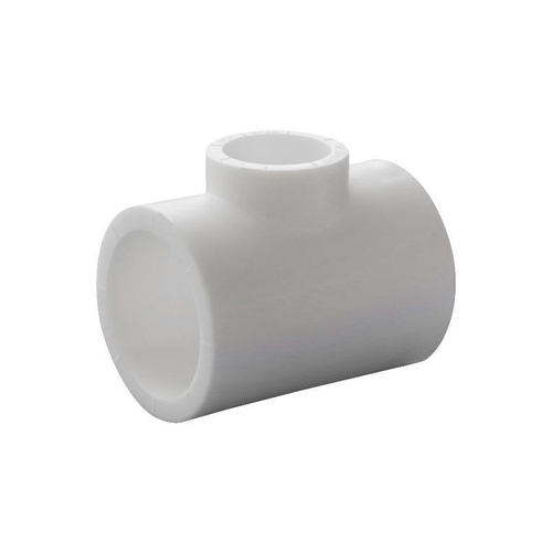 Тройник ПП переходной 50-25-50, белый, Политэк