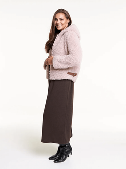 Куртка короткая чебурашка шуба, SilverFox (арт. 1190)