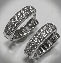 Серьги Эстерелла серебро(925)