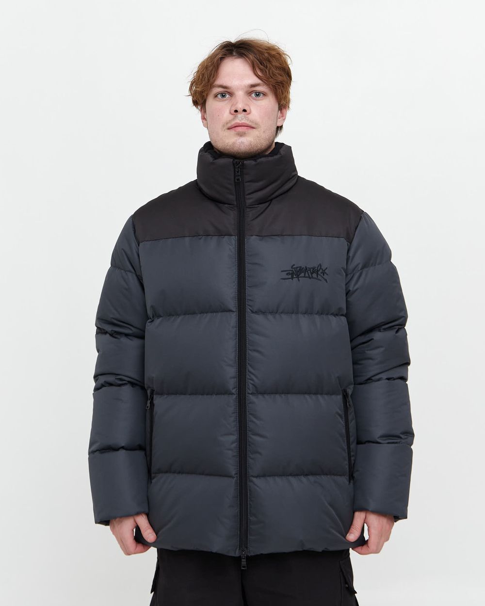 Купить Пуховик Anteater AW24 Downjacket Combo серый Пуховик Anteater AW24 Downjacket Combo серый