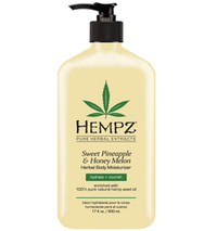 Увлажняющий лосьон для тела Ананас и медовая дыня HEMPZ Sweet Pineapple & Honey Melon, 500ml