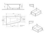 Панель фронтальная для ванны AM.PM Spirit W72A-160L100W-P2 белая