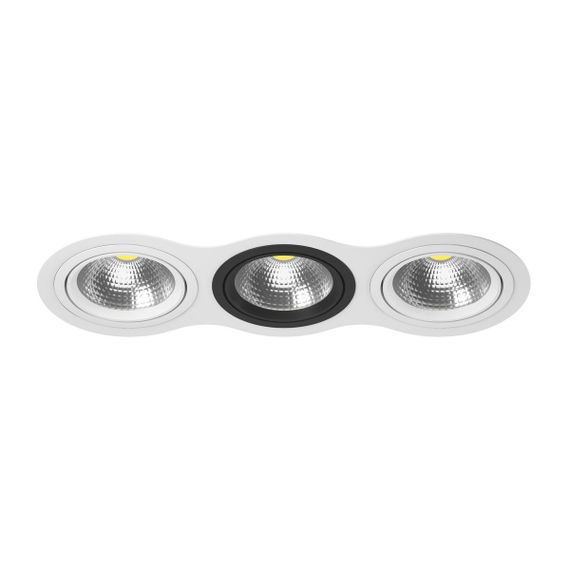 Комплект из светильника и рамки Lightstar Intero 111 (217936+217906+217907+217906) i936060706