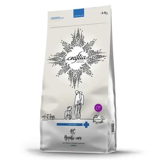 Craftia Galena Dog Hepatic Care Ветеринарная диета для собак при заболеваниях печени, 2кг
