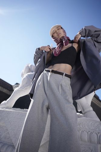 Брюки с защипами Paper moon