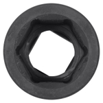 KING TONY (843534M) Головка торцевая ударная глубокая шестигранная 1", 34 мм