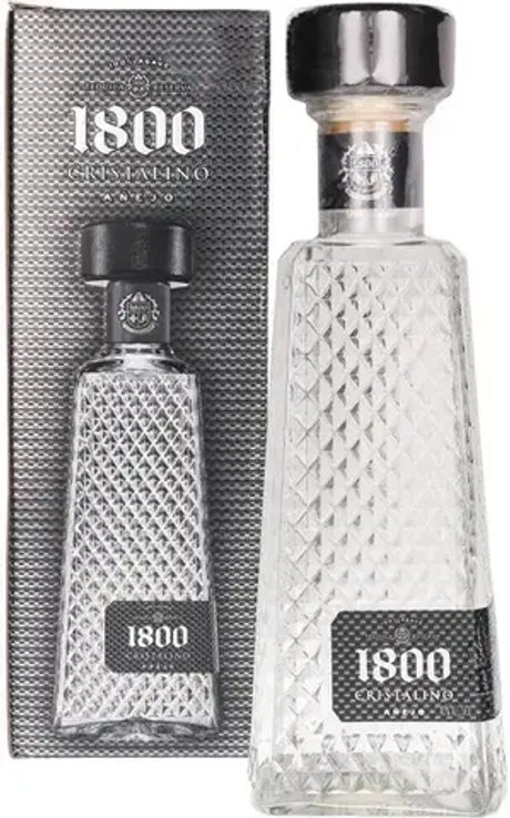 Текила Хосе Куэрво 1800 Кристалино Аньехо 0,75л п/у 40% Каса Куэрво Мексика