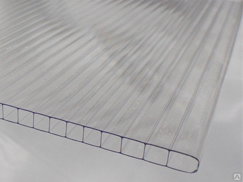 Поликарбонат 10 мм*6 м прозрачный