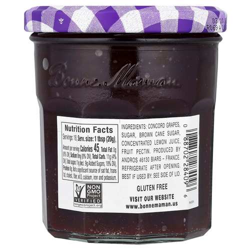 Bonne Maman, виноградный спред, 360 г (12,7 унции)