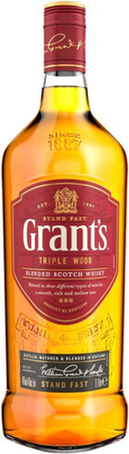 Виски Grant's Triple Wood 3 Years Old, 0.7 л