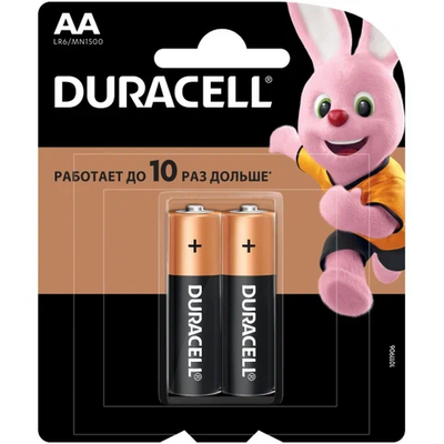 DURACELL Basic AA BL2, упак (бл)