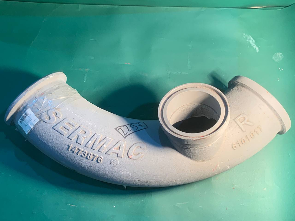 Второе колено Sermac (с шароуловителем) 1473876 (205 мм)