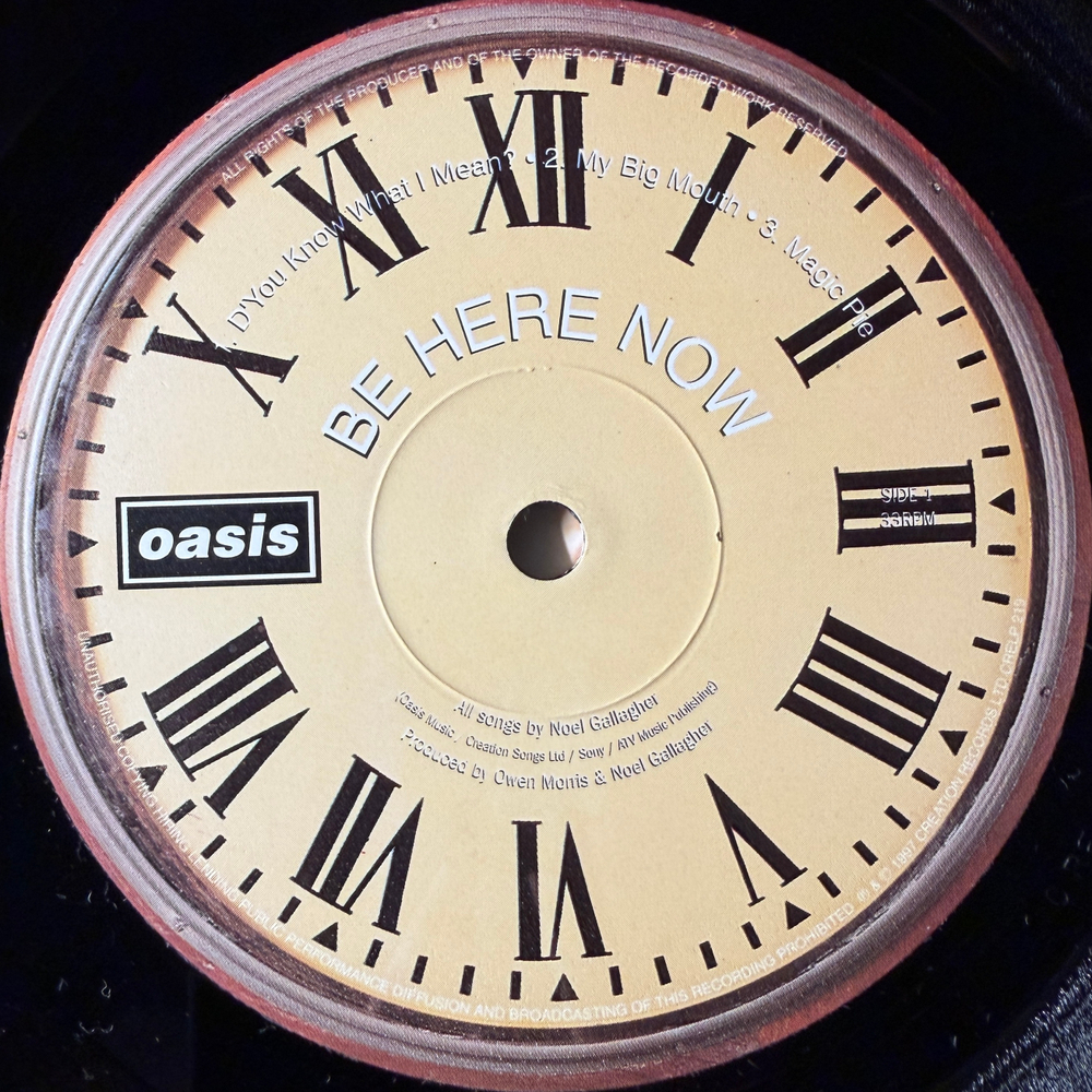 Oasis – Be Here Now 2LP (Англия 1997г.)Т