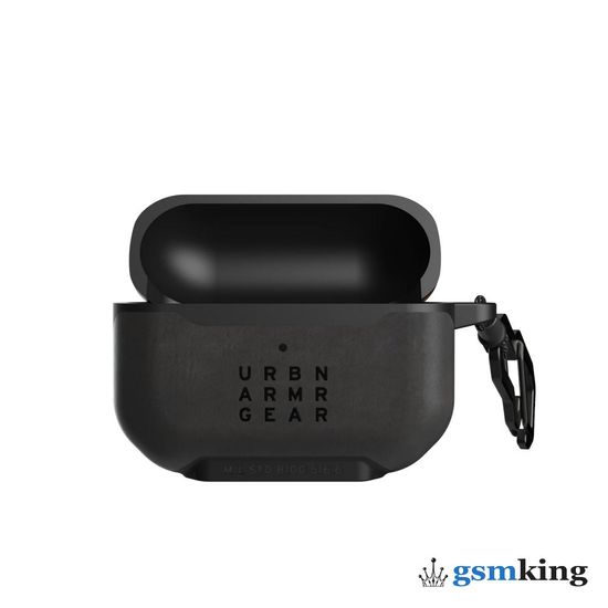 UAG Metropolis Series Case for AirPods Pro 1 & 2 LTHR ARMR Black (Чёрный)102256118340