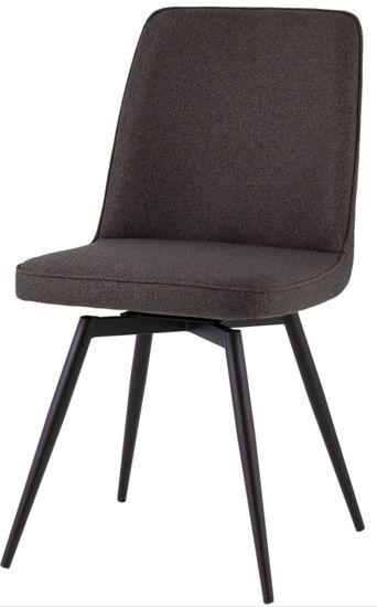 Стул Fargo вращающийся темно-серая ткань