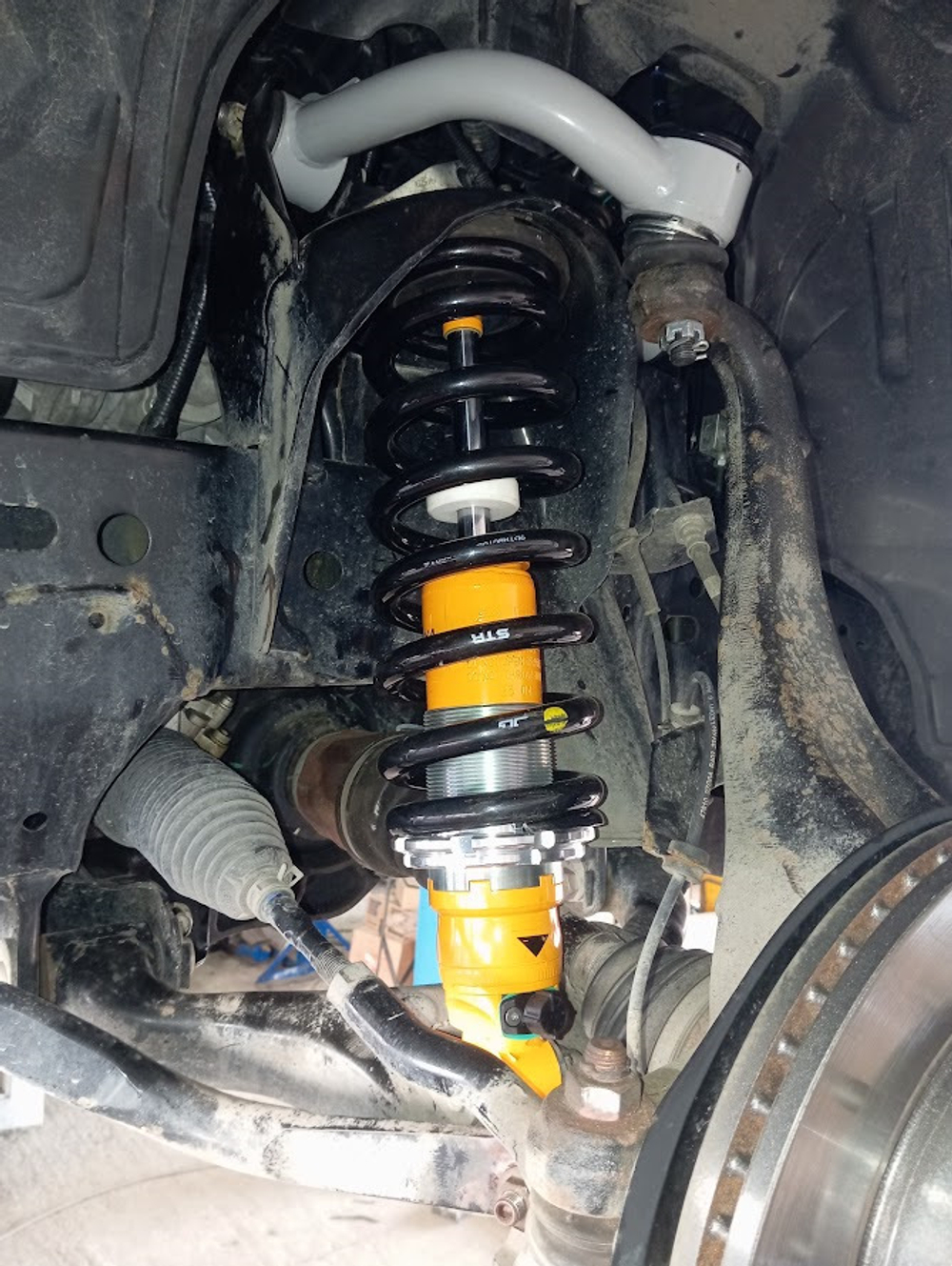 Oting Paladin / Nissan Terra лифт-комплект регулируемой подвески +2" STR ST9000+