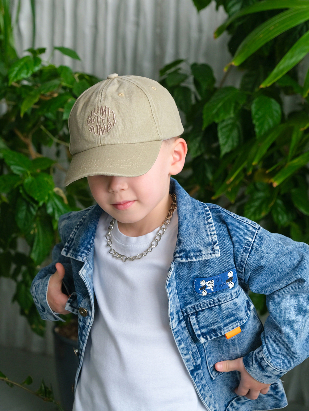 Кепка Jumbi (Бежевый меланж)