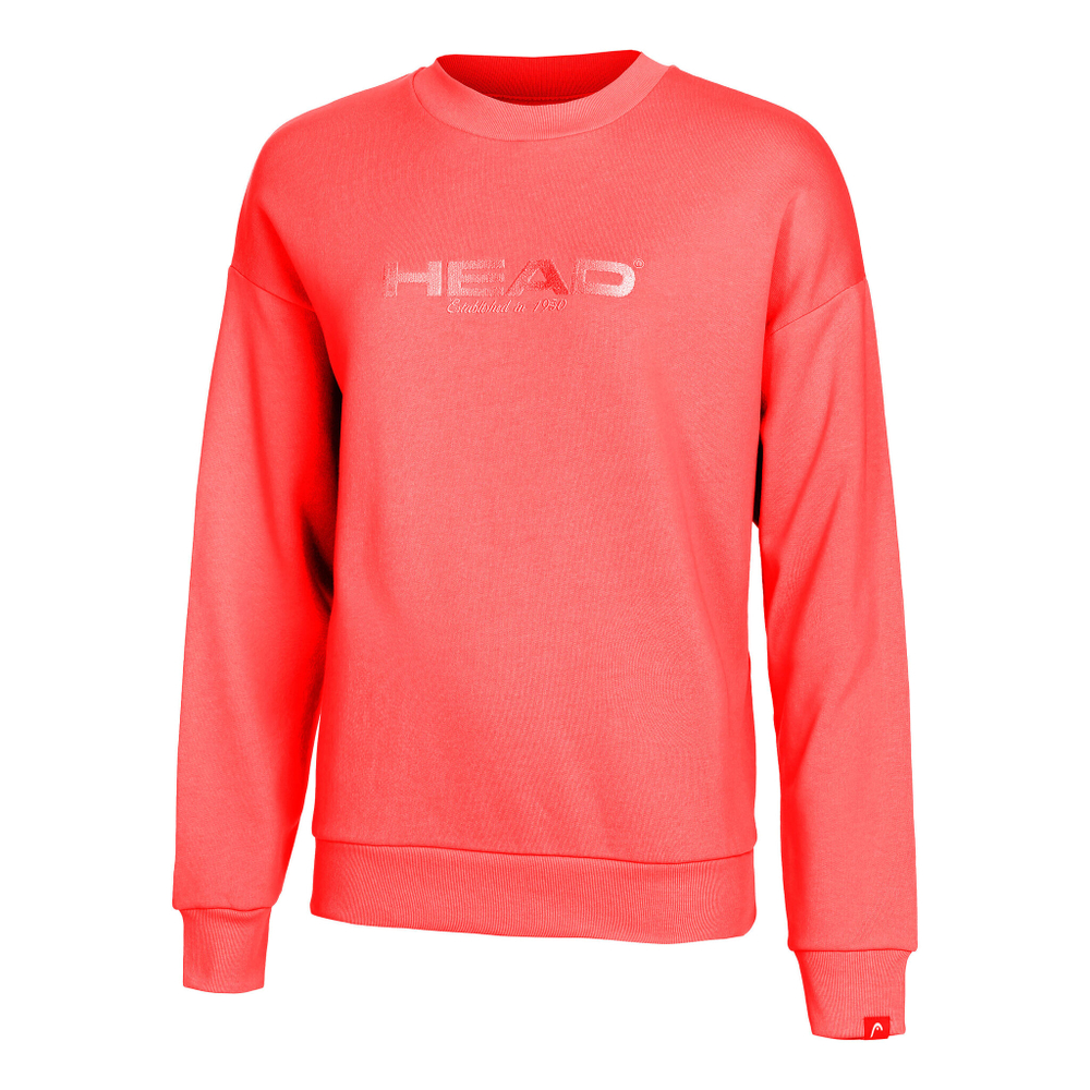 Мужская кофта теннисная HEAD Motion Crewneck Sweatshirt Men - Coral