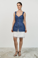 Джинсовый топ