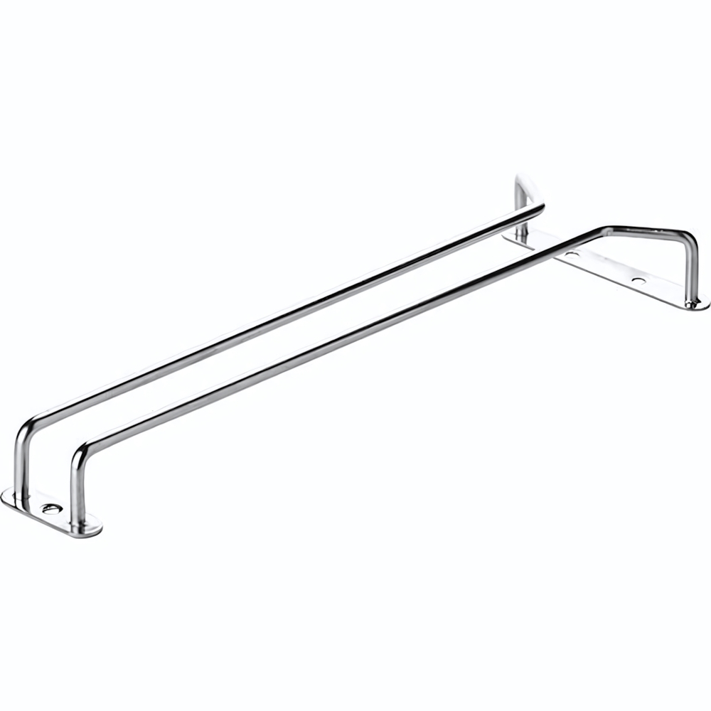 Направляющая для бокалов «Пробар»;сталь нерж.;,L=39,B=11см;серебрист. (Цвет: серебристый)