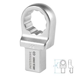 KING TONY (34502222M) Насадка накидная серии "FIT", 22 мм, 14х18 мм