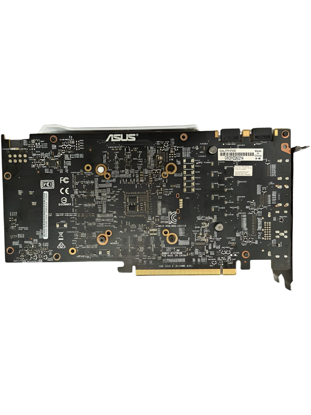 Видеокарта ASUS GTX 1070 DUAL 8Gb