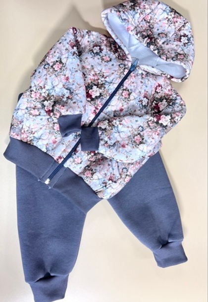 Костюм теплый с начесом для девочки