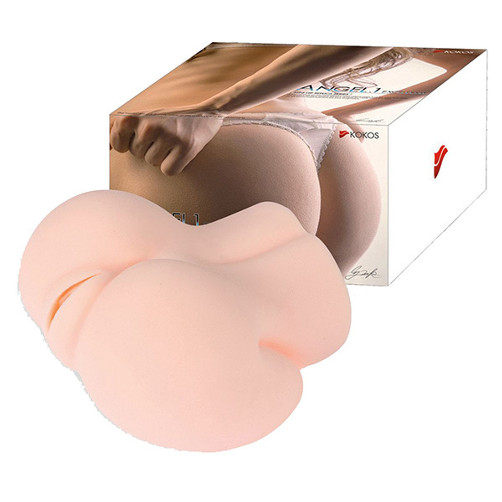 Мастурбатор-полуторс 16х11х18см без вибрации Kokos Angel