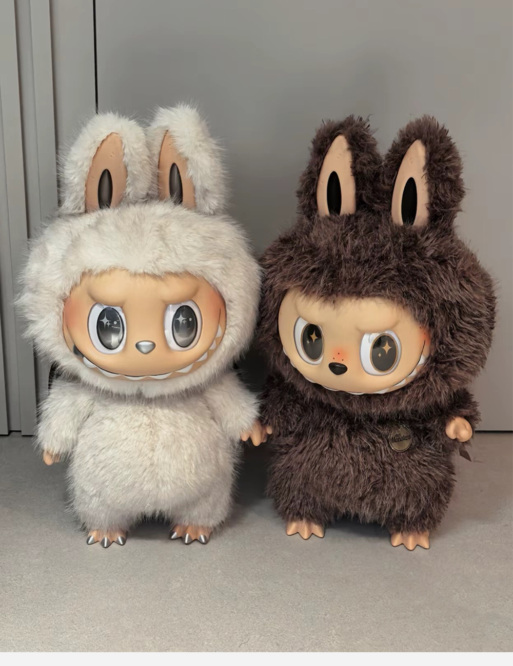 Pop Mart Labubu The Monsters Vinyl Face Doll Brown по самой